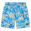 Speedo Printed Redondo Volley 15" Boardshorts for Boys Tranquil Blue
